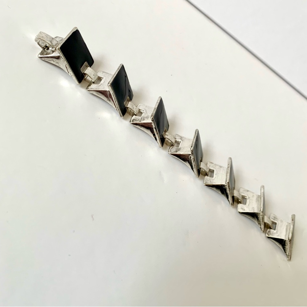 Unique contemporary raised bracelet